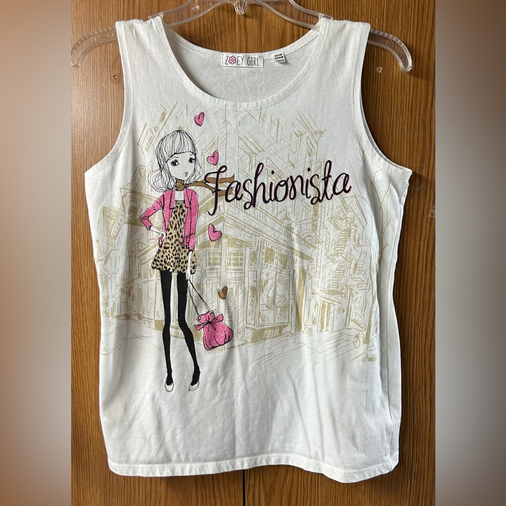 Girls tank top size XL